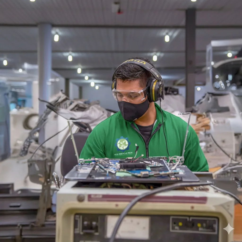 ECO-RECYCLE TECH - Planta de tratamiento RAEE